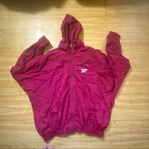 Vetements for Reebok Windbreaker Burgundy